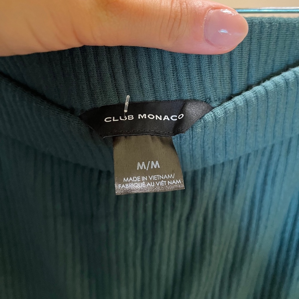 Club Monaco Cozy Ottoman Midi Skirt size M NWT